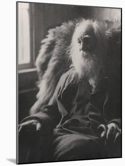 Walt Whitman, 1891-Thomas Cowperthwait Eakins-Mounted Photographic Print