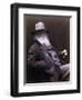 Walt Whitman American Poet, Author, and Journalist in 1877 Portrait-null-Framed Art Print