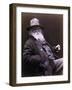 Walt Whitman American Poet, Author, and Journalist in 1877 Portrait-null-Framed Art Print