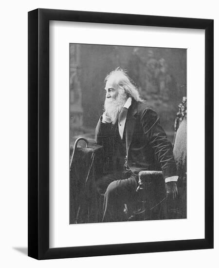 Walt Whitman, American Poet-Science Source-Framed Giclee Print