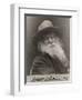 Walt Whitman, American Poet-Science Source-Framed Giclee Print