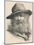 Walt Whitman American Poet-null-Mounted Art Print