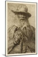 Walt Whitman American Writer-null-Mounted Art Print