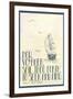 Walt Whitman Now Voyager-null-Framed Art Print