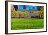 Walt Whitman Quote Bryant Park-null-Framed Photo