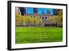 Walt Whitman Quote Bryant Park-null-Framed Photo