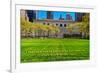 Walt Whitman Quote Bryant Park-null-Framed Photo