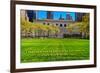 Walt Whitman Quote Bryant Park-null-Framed Photo