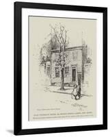 Walt Whitman's House, 328, Mickle Street, Camden, New Jersey-Herbert Railton-Framed Giclee Print