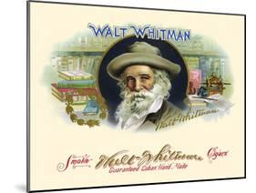 Walt Whitman-Haywood, Strasser & Voigt Litho-Mounted Art Print