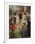 Walter began his song, from 'The Stories of Wagner's Operas' by J. Walker McSpadden-Ferdinand Leeke-Framed Giclee Print