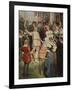 Walter began his song, from 'The Stories of Wagner's Operas' by J. Walker McSpadden-Ferdinand Leeke-Framed Giclee Print