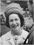 Lady Bird Johnson-Walter Bennett-Mounted Photographic Print