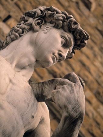 Statue of David, Piazza Della Signoria, Florence, Tuscany, Italy