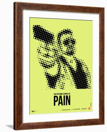 Walter Big Lebowski Poster-NaxArt-Framed Art Print