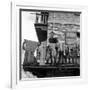 Walter Bonatti on the Balcony of His House in Courmayeur-Sergio del Grande-Framed Giclee Print