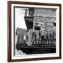 Walter Bonatti on the Balcony of His House in Courmayeur-Sergio del Grande-Framed Giclee Print