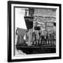 Walter Bonatti on the Balcony of His House in Courmayeur-Sergio del Grande-Framed Giclee Print