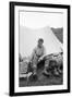 Walter Bonatti on the Eiger-Mario de Biasi-Framed Giclee Print