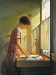 Washing Up, C.1924-25-Walter Bonner Gash-Giclee Print