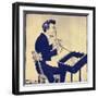 WALTER Bruno - conducting-Theodore Zasche-Framed Giclee Print