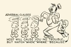 Adverbial Clauses-Walter C. Kelly Jr.-Art Print