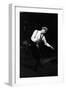 Walter Chiari on Stage with a Trumpet in His Hand-null-Framed Photographic Print