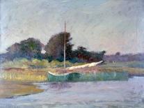 Connecticut Marshes, C1868-1917-Walter Clark-Stretched Canvas