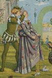 He Loves Me, He Loves Me Not-Walter Crane and Kate Greenaway-Giclee Print