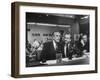 Walter Cronkite and Averell Harriman, Cbs News Coverage for the Democratic National Convention-Yale Joel-Framed Premium Photographic Print