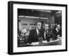 Walter Cronkite and Averell Harriman, Cbs News Coverage for the Democratic National Convention-Yale Joel-Framed Premium Photographic Print