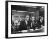 Walter Cronkite and Averell Harriman, Cbs News Coverage for the Democratic National Convention-Yale Joel-Framed Photographic Print