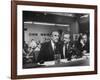 Walter Cronkite and Averell Harriman, Cbs News Coverage for the Democratic National Convention-Yale Joel-Framed Photographic Print