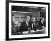 Walter Cronkite and Averell Harriman, Cbs News Coverage for the Democratic National Convention-Yale Joel-Framed Photographic Print