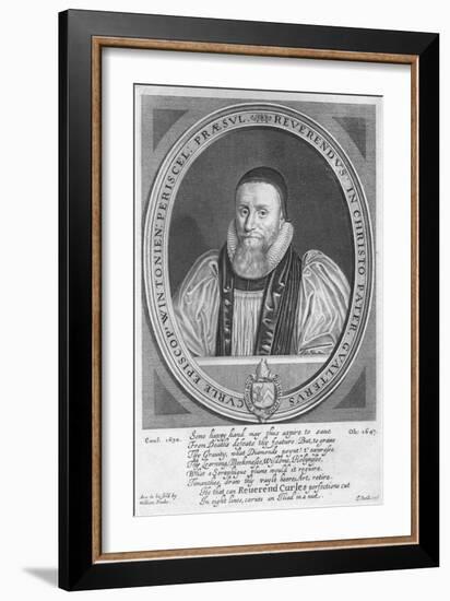Walter Curll (Curle), Bishop of Winchester (1575-1647), 17th century-Thomas Cecill-Framed Giclee Print