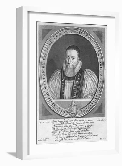 Walter Curll (Curle), Bishop of Winchester (1575-1647), 17th century-Thomas Cecill-Framed Giclee Print