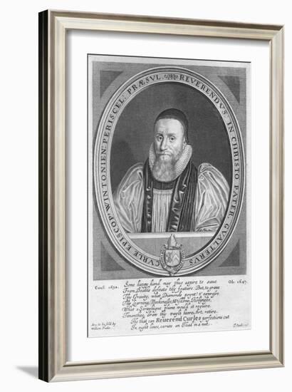 Walter Curll (Curle), Bishop of Winchester (1575-1647), 17th century-Thomas Cecill-Framed Giclee Print