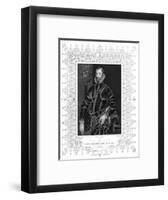 Walter Earl of Essex-H Robinson-Framed Art Print