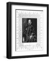 Walter Earl of Essex-H Robinson-Framed Art Print