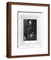 Walter Earl of Essex-H Robinson-Framed Art Print