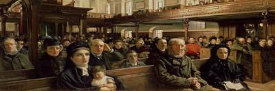 The Sermon, 1888-Walter Frederick Roofe Tyndale-Stretched Canvas