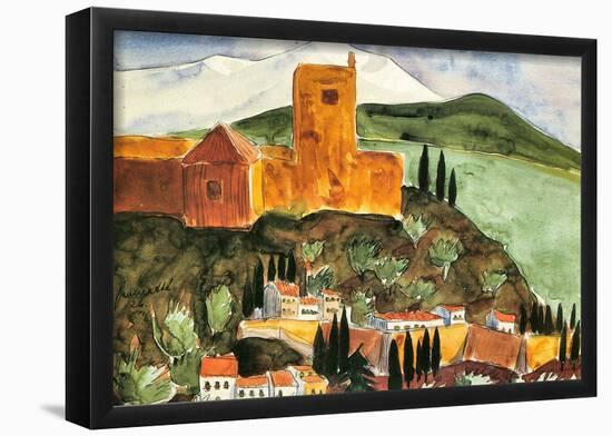 Walter Gramatte Granada II Art Print Poster-null-Framed Poster