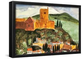 Walter Gramatte Granada II Art Print Poster-null-Framed Poster