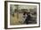 Walter Greaves and Alice Greaves on the Embankment-Walter Greaves-Framed Giclee Print