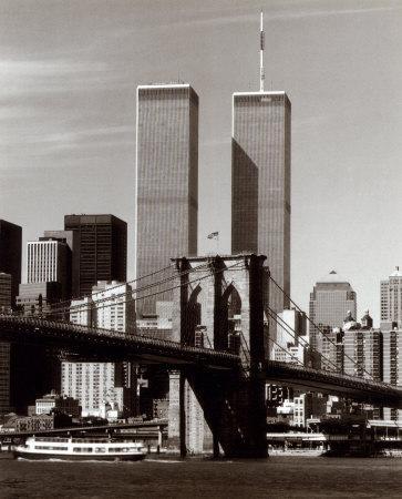 World Trade Center and Brooklyn Bridge