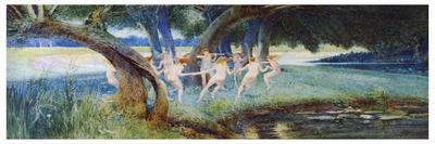 Where Rural Fays And Fairies Dwell-Walter Jenks Morgan-Art Print