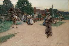 Never Morning Wore to Evening, But Some Heart Did Break-Walter Langley-Giclee Print