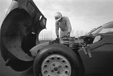 A Test Driver of the Alfa Romeo-Walter Mori-Giclee Print
