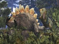 Cretaceous Marine Predators, Artwork-Walter Myers-Photographic Print