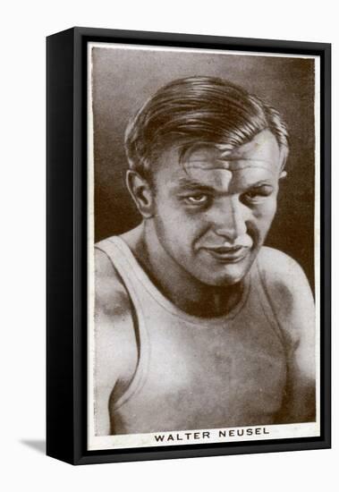 Walter Neusel, German Boxer, 1938-null-Framed Stretched Canvas